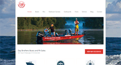 Desktop Screenshot of daybrothersboats.com