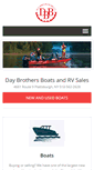 Mobile Screenshot of daybrothersboats.com